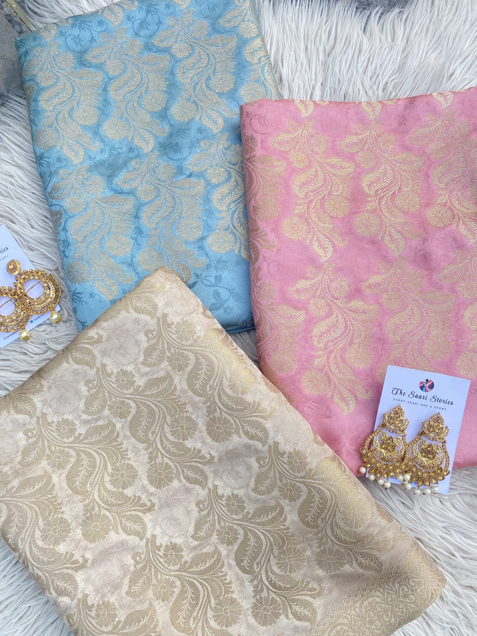 img_3430 ivory banarsi silk saari